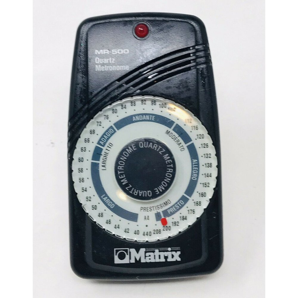 Matrix MR-500 Quartz Metronome Tested Working